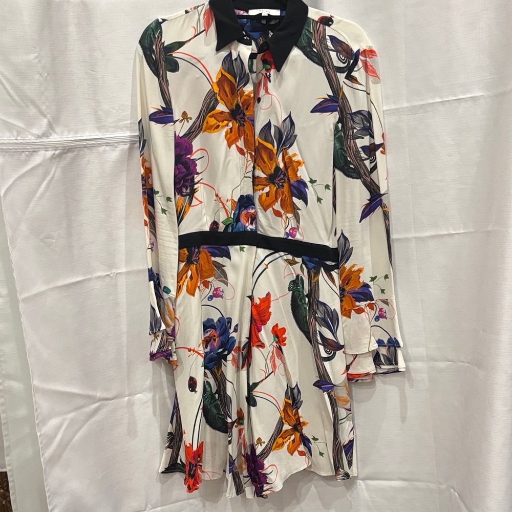 Floral Long-Sleeve Dress